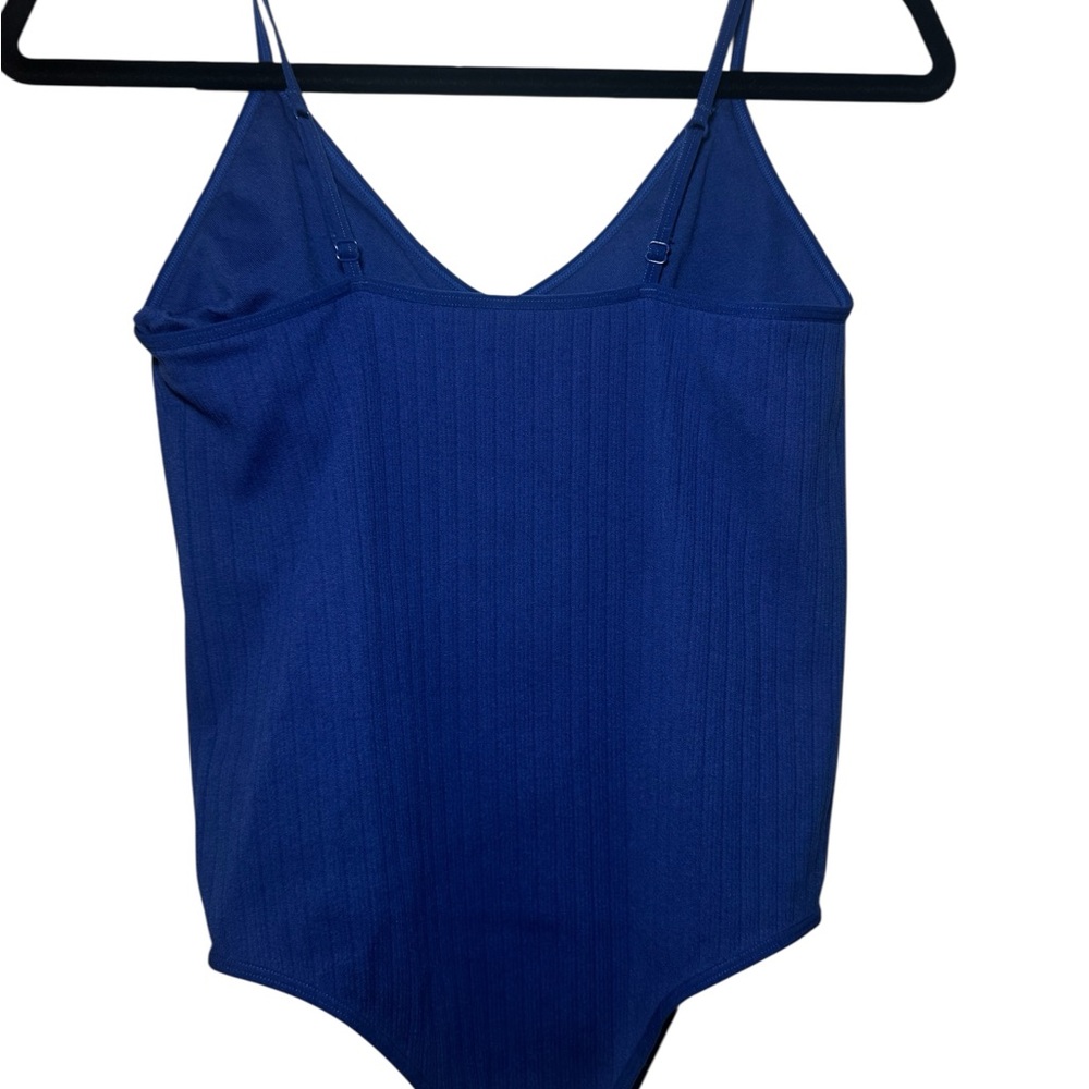 Gypsy & Jade Blue Ribbed Top - Picture 2 of 7